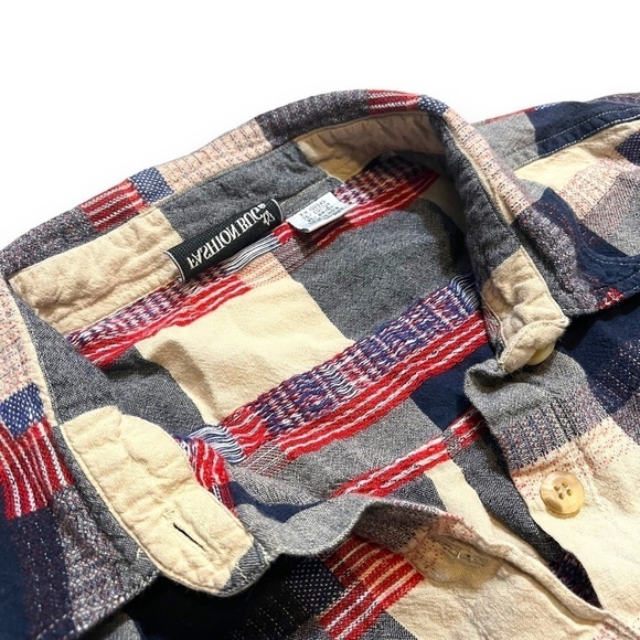 Vintage Fashion Bug Patriotic Shirt Size 18 / 20 American Flag. - Picture 4 of 5